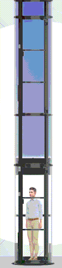 Ascensores Nibav | Demostración de ascensor doméstico