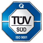 TÜV SÜD ISO 9001:2015 Certified QMS Standards