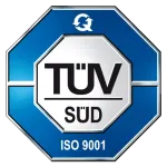 TÜV SÜD ISO 9001:2015 Certified QMS Standards