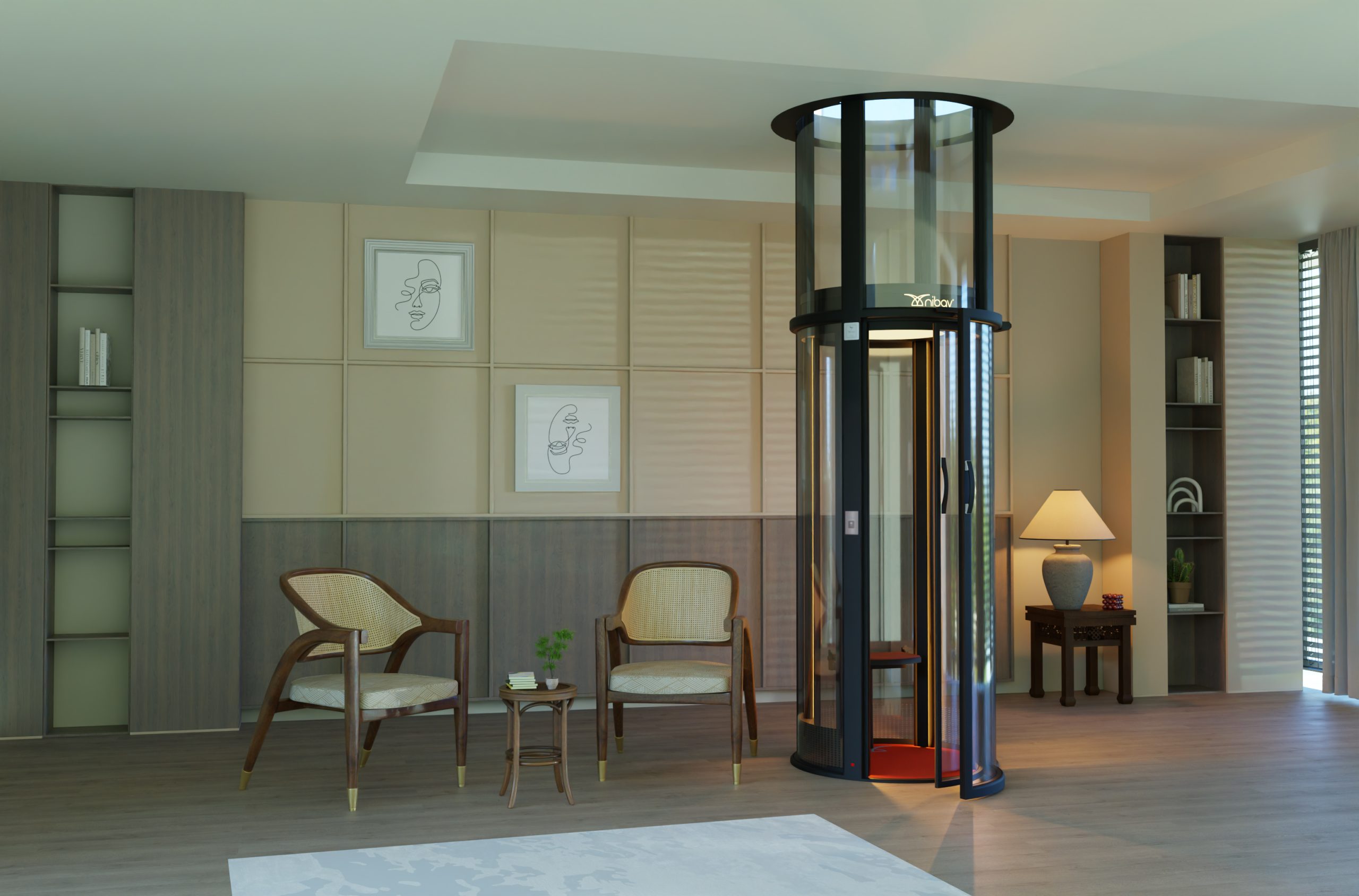 What Brands Offer Home Elevators with Modern Design Aesthetics?